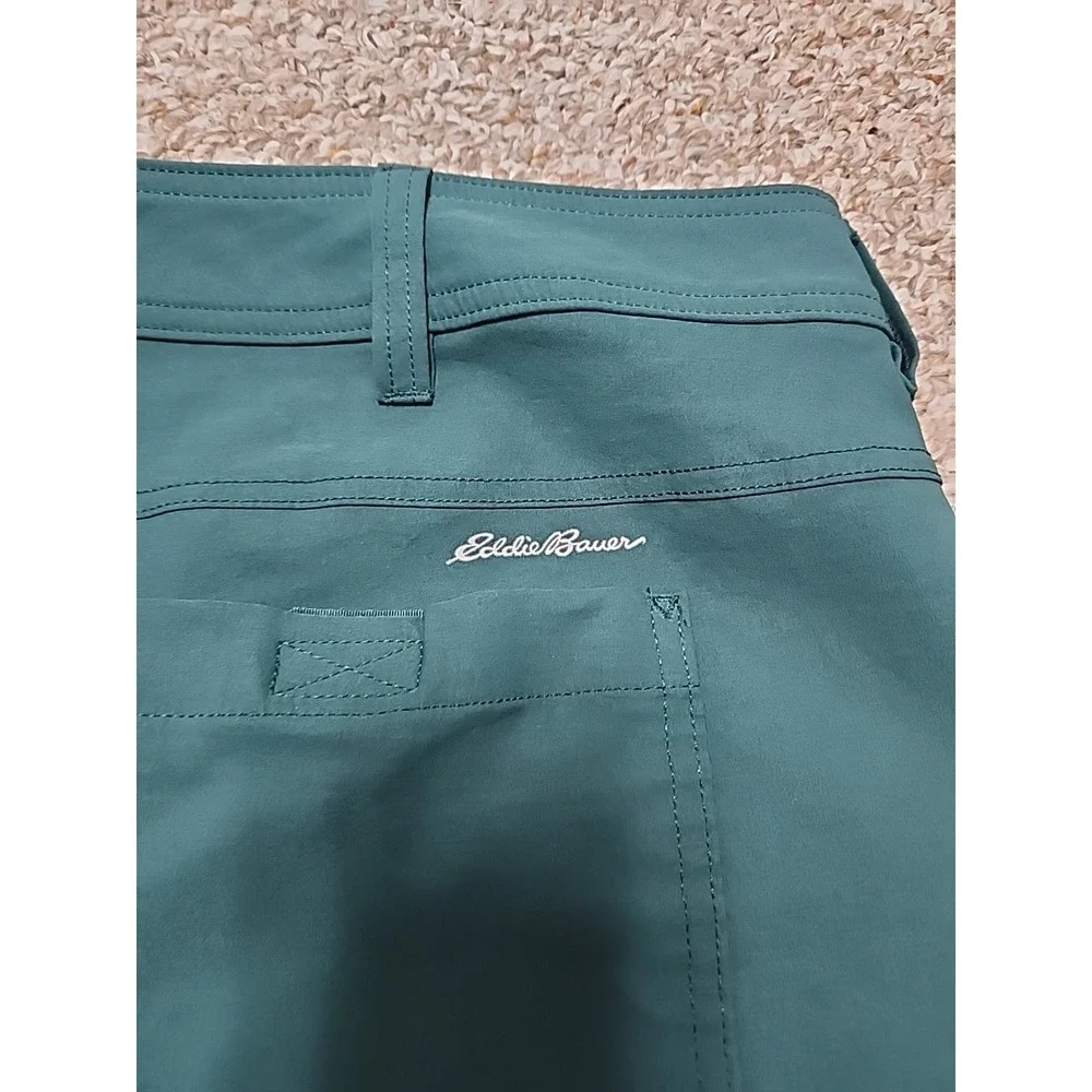 Eddie Bauer First Ascent Guide Shorts Mens 42 Green Hiking Technical Utility**‎